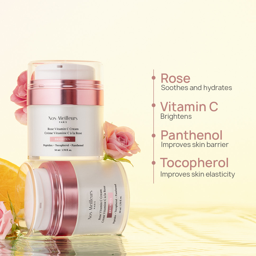 Crème à la Rose et à la Vitamine C